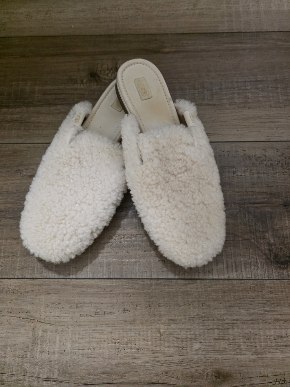 Ugg Sheepskin Cozy Mules for Women - Cream